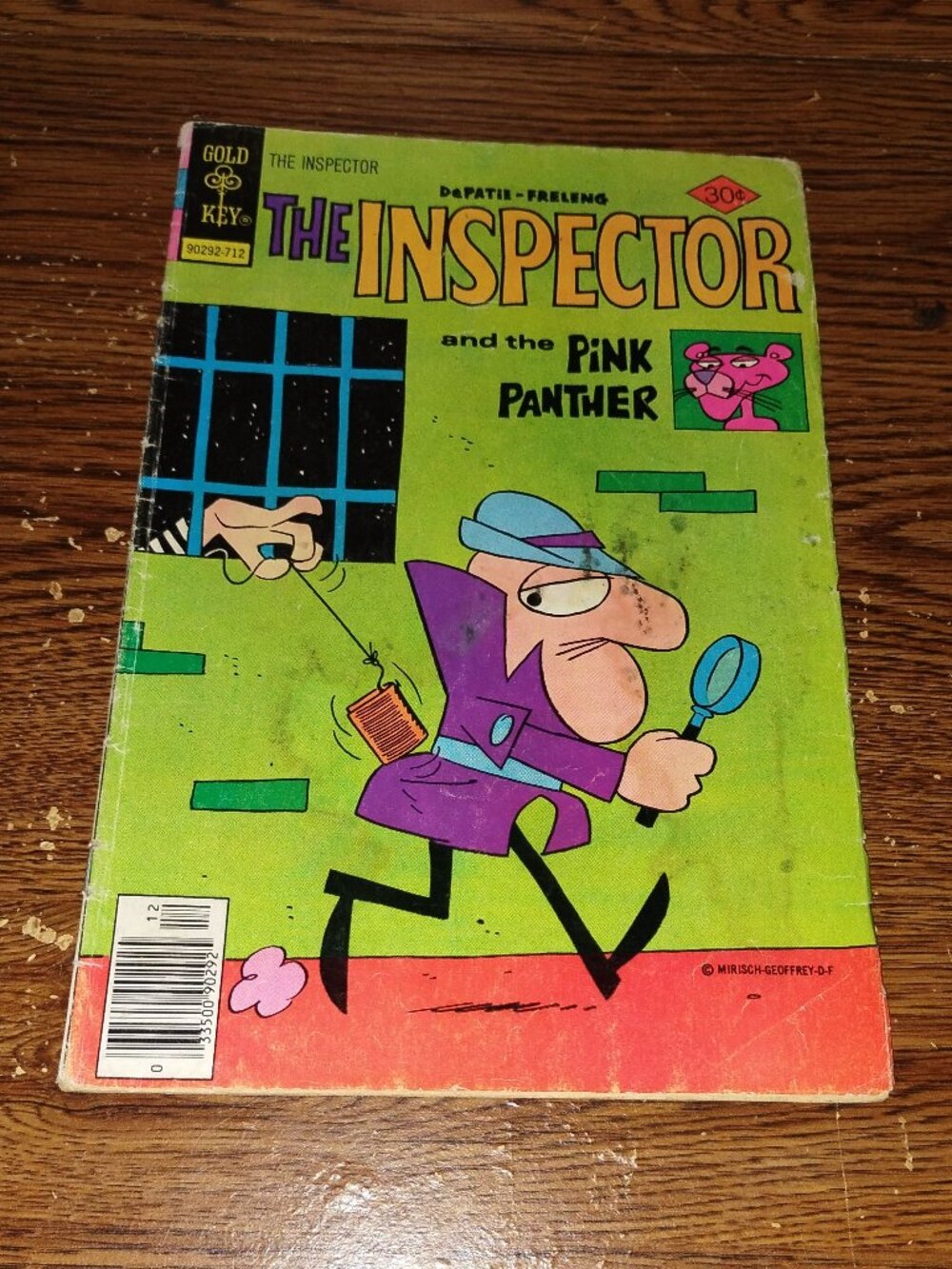 The Inspector #18 (Gold Key Comics, 1977)